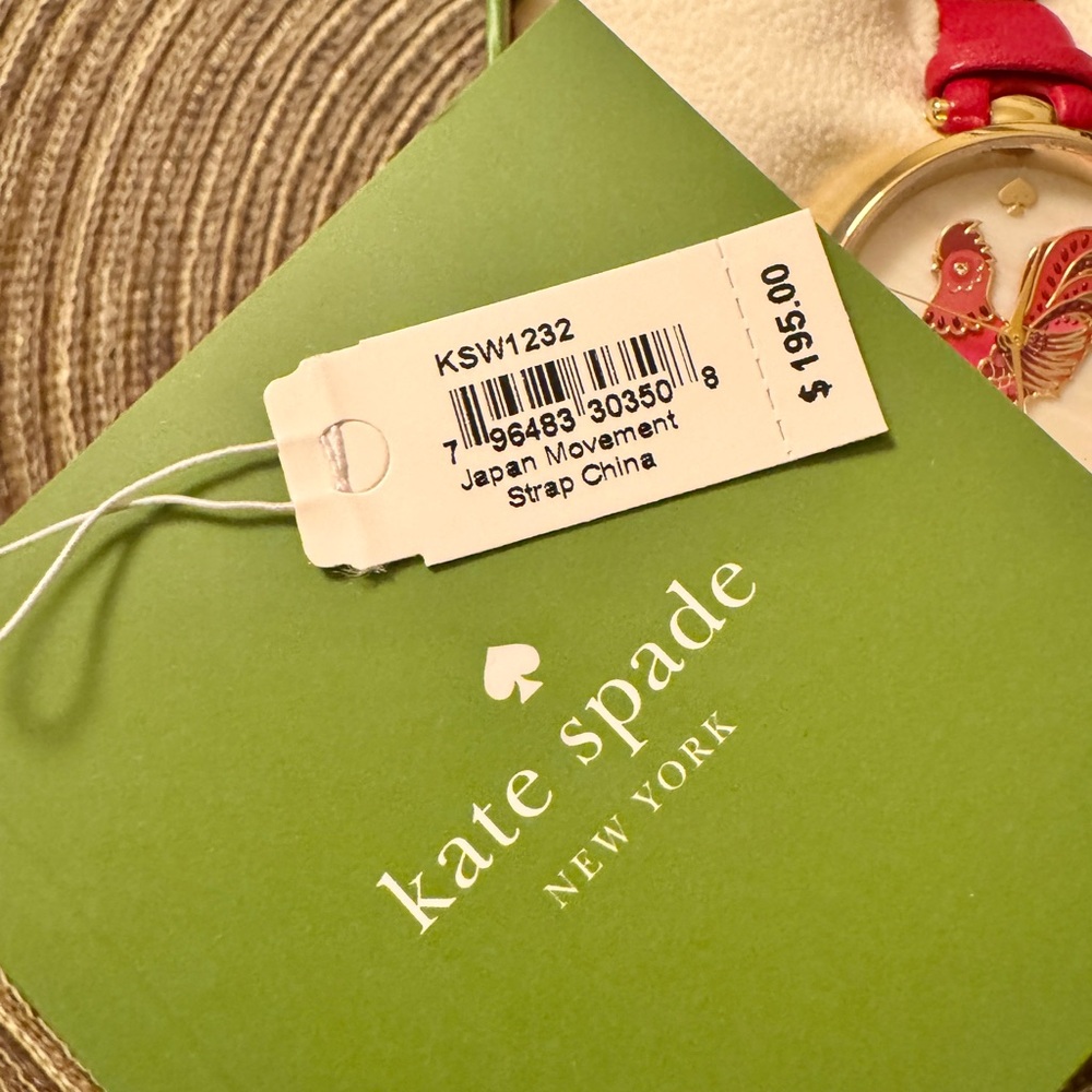Kate Spade Holland Rooster Watch NIB - Picture 5 of 6